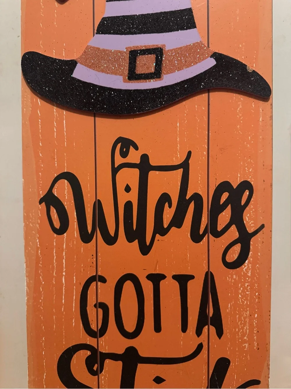 Halloween Floor Sign